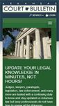 Mobile Screenshot of courtbulletin.com